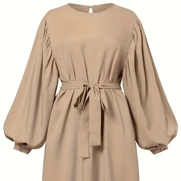 Modest Ramadan Eid Abaya Maxi Dress - Picture 2 of 3